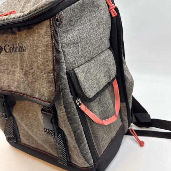 BACKPACK Columbia Insulated  Cooler Ice Chest Gray & Black Excellent Condition - Picture 5 of 11